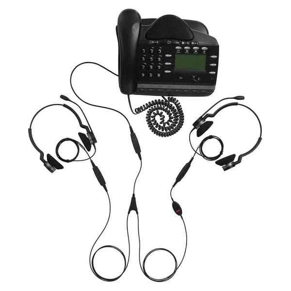 Jabra Supervisor Y-cord Musta