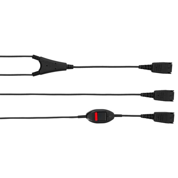 Jabra Supervisor Y-cord Musta