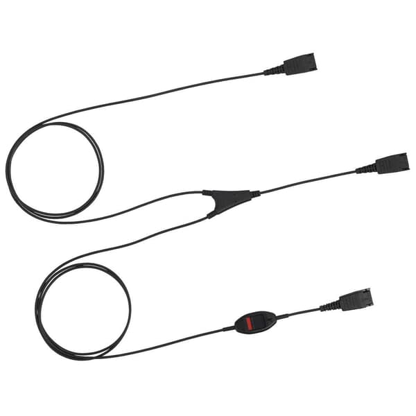 Jabra Supervisor Y-cord Musta