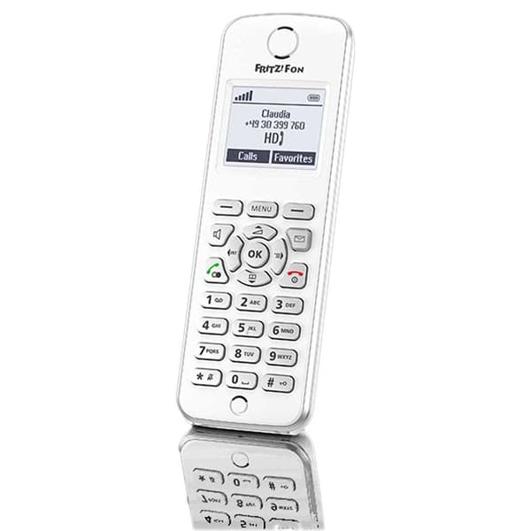Avm Trådløs Fastnettelefon Fritz Fon M2 Rød,Hvid Hvid