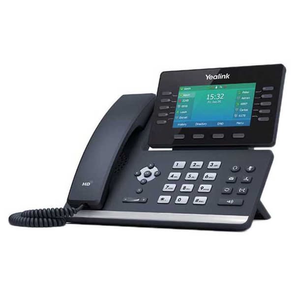 Yealink Telefon T45w Ip Poe Sort Sort