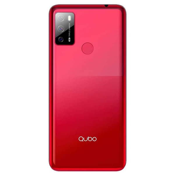 Qubo P668 3gb/32gb 6.5´´ Dual Sim Röd