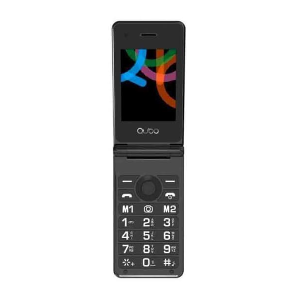 Qubo Mobiltelefon X-28 2.8´´ Søvfarvet Sort, Rød