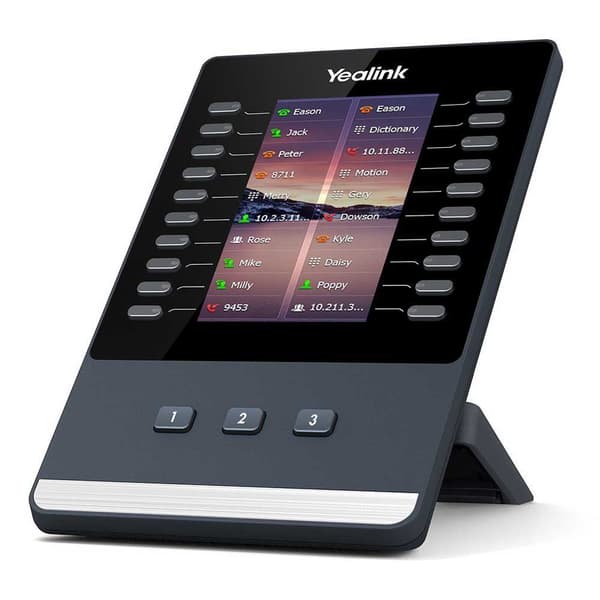 Yealink Painikkeen Laajennusmoduuli Exp43 Hopeinen
