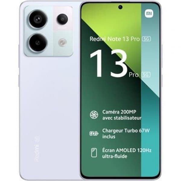 Xiaomi Redmi Note 13 Pro 8gb/256gb 6.7´´ Dual Sim Lila