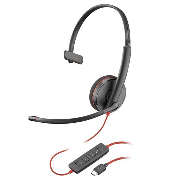 Hp Voip Hovedtelefoner Poly 3210 Usb-c +usb-c/a