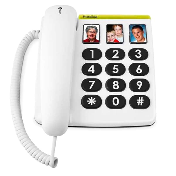 Doro Fastnet Phoneeasy 331ph Hvid