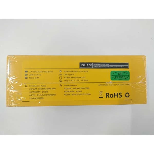 Agm Mobiltelefon M8 Flip 2.8´´