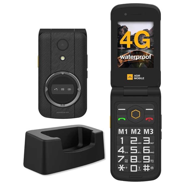 Agm Mobiltelefon M8 Flip 2.8´´ Svart