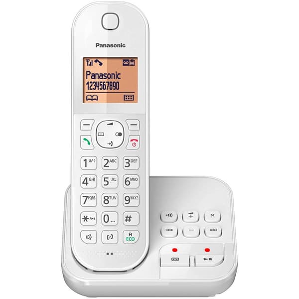 Panasonic Langaton Lankapuhelin Kx-tgc420gw Hopeinen