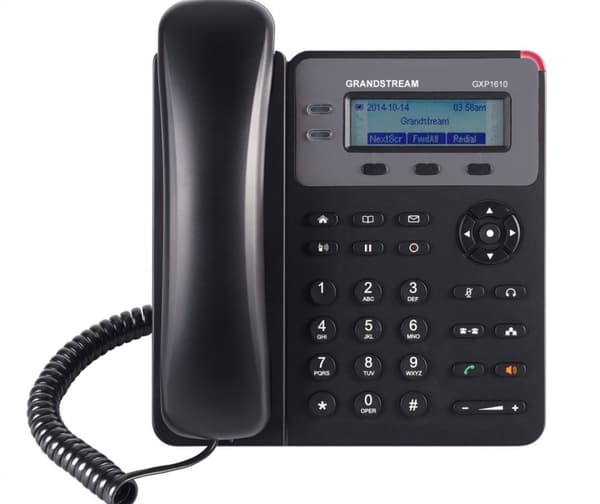 Grandstream Puhelinpuhelimet (dect. Black. Networks Gxp1610 100 Musta musta