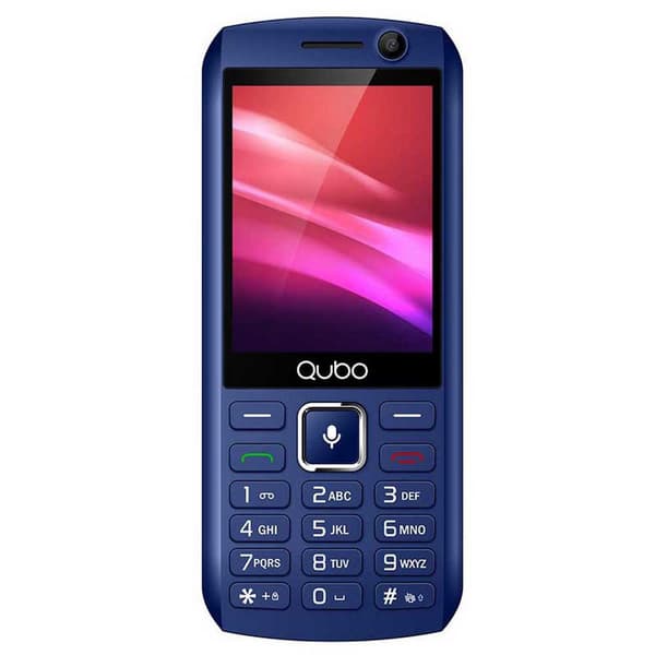 Qubo Mobiltelefon P280 2.8´´ Blå One Size / EU Plug Blå