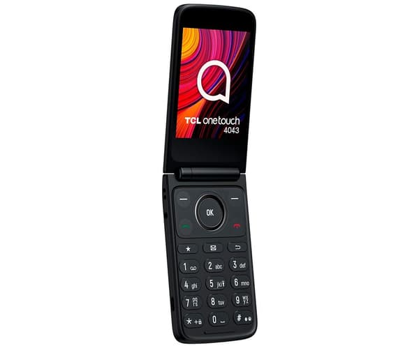 Tcl One Touch 4043d 4g 3.2´´ Mobiltelefon Svart One Size / EU Plug