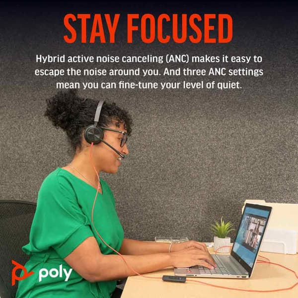 Poly Blackwire 8225 Hovedtelefoner