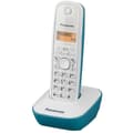 Miniatyrbillede 1 af 2: Panasonic Dect Trådløs Fastnettelefon Hvid,Blå One Size / EU Plug