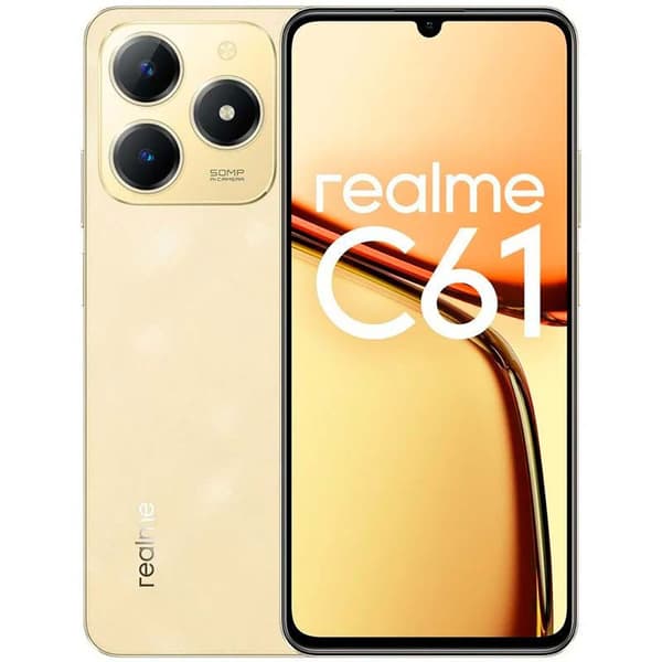 Realme C61 4g 6gb/256gb 6.7´´ Guld