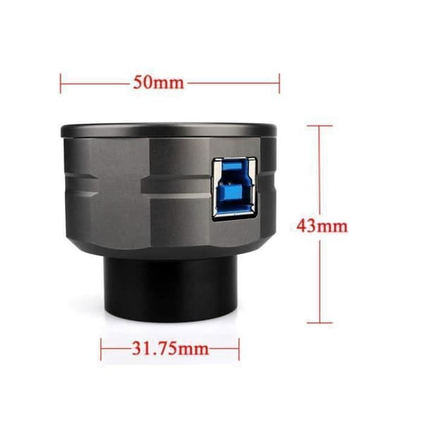 Svbony SV205 IMX415 Elektronisk kamera, Okularkamera, för astrofotografi med teleskop 8MP USB3.0