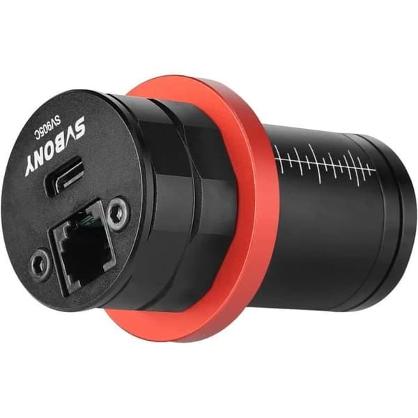 Svbony SV905C teleskopstyrningskamera, astronomikamera med CMOS-sensor, 1,25” okularkamera 1,23 MP USB2.0 Type-C