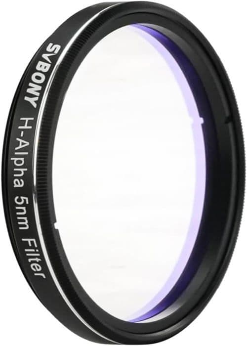 Svbony SV227 2" Teleskopfilter, H-Alpha 5nm smalbandigt CCD-filter, ljusförorening minskande filter för att reducera himmelsljus