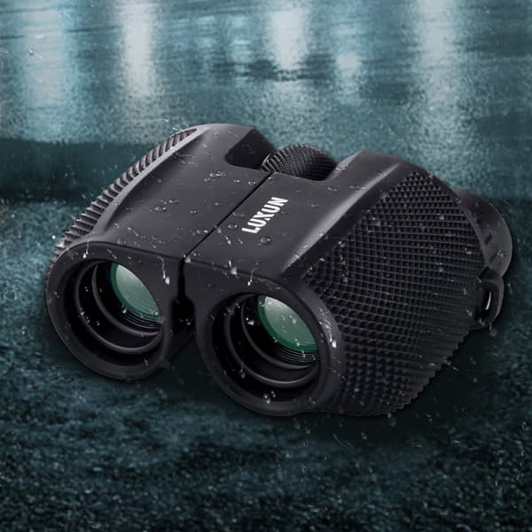 SGODDE 10x25 kompakt kikkert Vandtæt stort okular Svagt lys Night Vision Prisme kikkert til fuglekiggeri Udendørs skydning Rejser