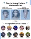 Miniatyrbild 5 av 6: AGPTEK barnkikare, leksak för flickor 3 4 5 6 7 8 9 10 år, förstoring 10X22 Kompakt kikare Present för flickor 3-10 år