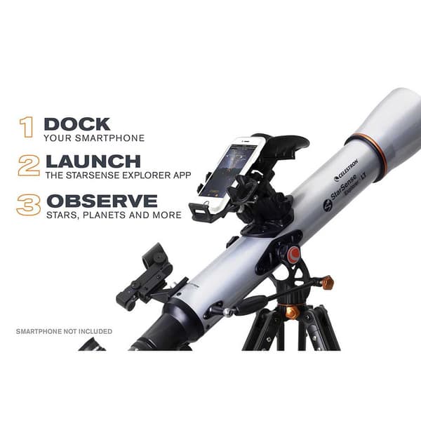 Celestron Teleskop Starsense Explorer Lt 70az Søvfarvet