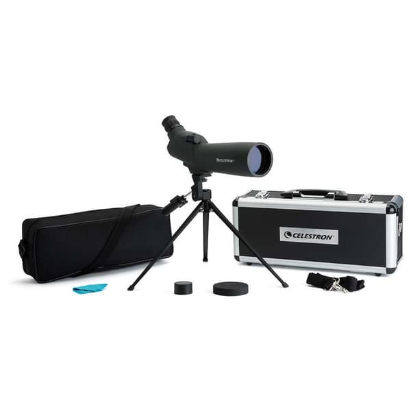 Celestron Teleskooppi Spotting Scope 20-60x60 Mm 45º Hopeinen