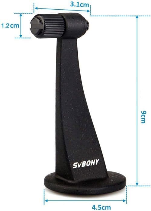 Svbony SV111 1/4" Stativadapter, Universell Aluminium Stativadapter för Kikkert för Fågel- och Djurobservations