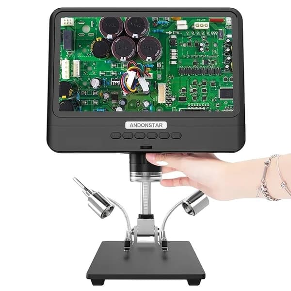Digitalt mikroskop, 4MP UHD opløsning, 7 LCD skærm, AD407