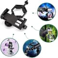 Miniatyrbild 6 av 6: Svbony Teleskop Aluminium Universell Adapter, Smartphone Teleskop Adapter, för Teleskop Spotting Scope Mikroskop Långt Utsikt