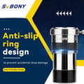 Miniatyrbild 4 av 6: Svbony SV137 2X Barlow-lins, 1,25 tum metall Barlow FMC akromatiskt teleskoptillbehör med mässingssnäppring
