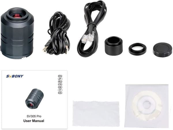 Svbony SV305Pro Planetary Color Camera, Okularteleskop, Autoguider ST4 USB3.0 2MP IMX290 CMOS-sensor, Planetary Imaging