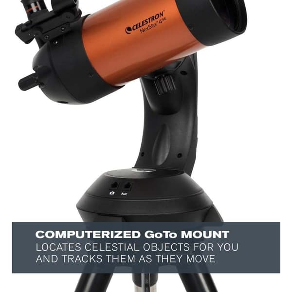 Celestron Teleskooppi Nexstar 4 Se Hopeinen