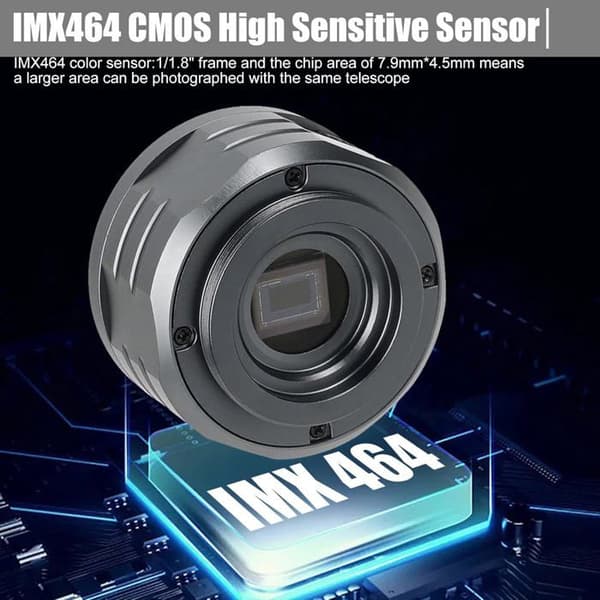 Svbony SV505C okular planetärt färgkamerateleskop, 1,25 tum 4,2 MP USB3.0, med CMOS IMX464-sensor, för autoguiding