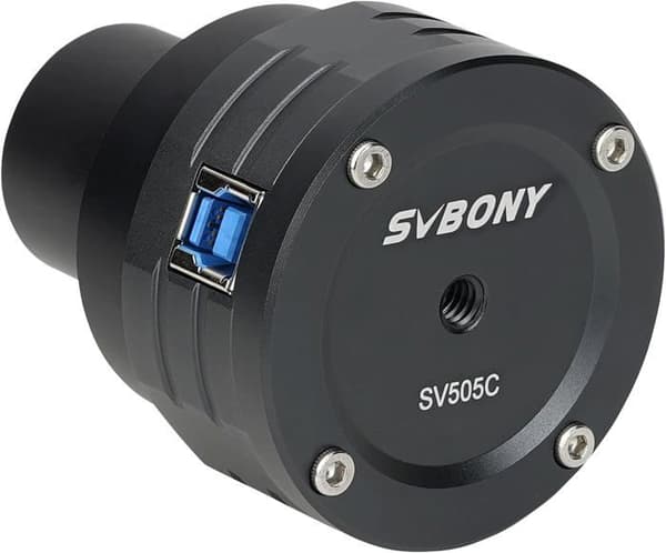 Svbony SV505C okular planetärt färgkamerateleskop, 1,25 tum 4,2 MP USB3.0, med CMOS IMX464-sensor, för autoguiding