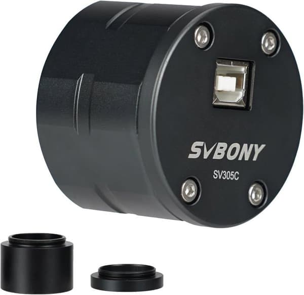 Svbony SV305C teleskopkamera, 1,25" färg IMX662 CMOS USB2.0 Planetary Imaging, astronomi med hög bildhastighet