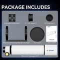 Miniatyrbild 6 av 6: Svbony SV48P 102F6.5 Refractor Telescope, OTA Achromatic FMC Coating, 2,5" Rap Dual Speed Focusing Telescope