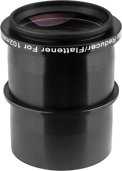 Svbony SV193 Telescope Focal Reducer, 2 tum 0,8X Field Flattener, FMC Optik för SV503 Refractors Astrofotografi