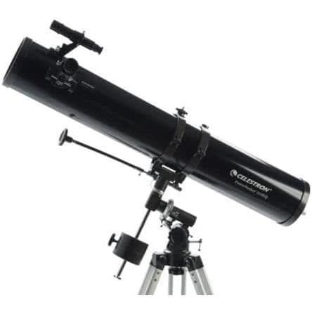 Teleskop Celestron PowerSeeker 114EQ Reflektor 21045 - Svart