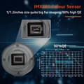 Miniatyrbild 2 av 6: Svbony SV705C Astrokamera Färg, USB3.0 ST4 Styrport Stort, Teleskopokular med CMOS Sensor IMX585, för EAA Imagering
