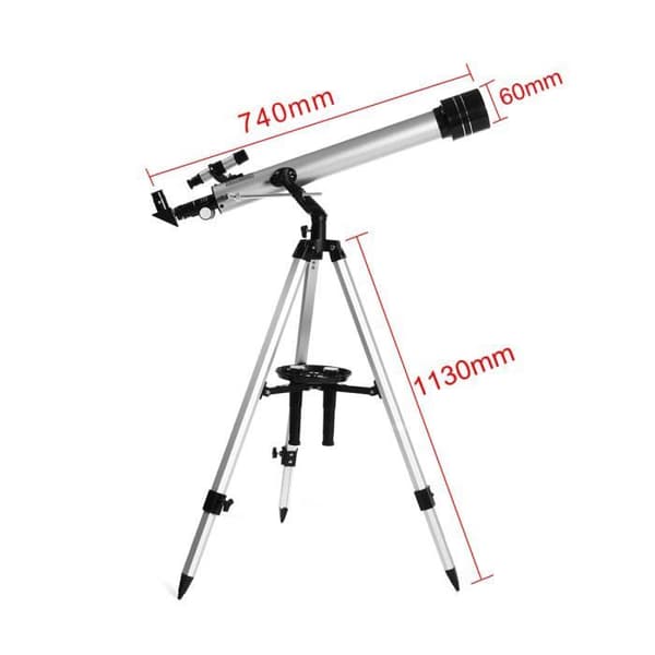 PROMORE 525X Astronomical Telescope F60700 - 700mm /60mm reflektionslins - Finderscope
