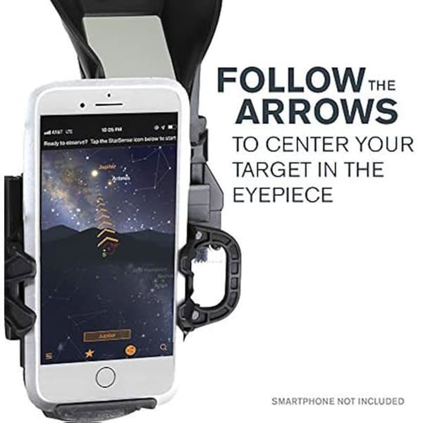 Celestron 22461 StarSense Explore DX 130 Newton Reflector Telescope med Smartphone-teknik