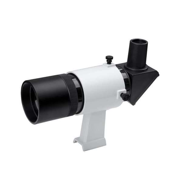 Skywatcher 9x50 søgersigte med vinkelbeslag lige 90 (sort)