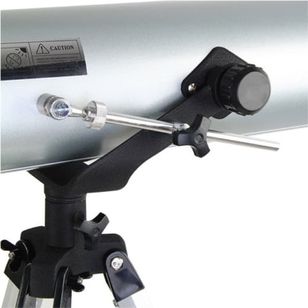 Skyoptikst teleskop, 76 mm åbning, 700 mm brændvidde, 210X forstørrelse