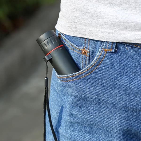 OBOSOE 2000×25 HD 8×zoom monokikkert med telefonholder – til brug om natten og dagen