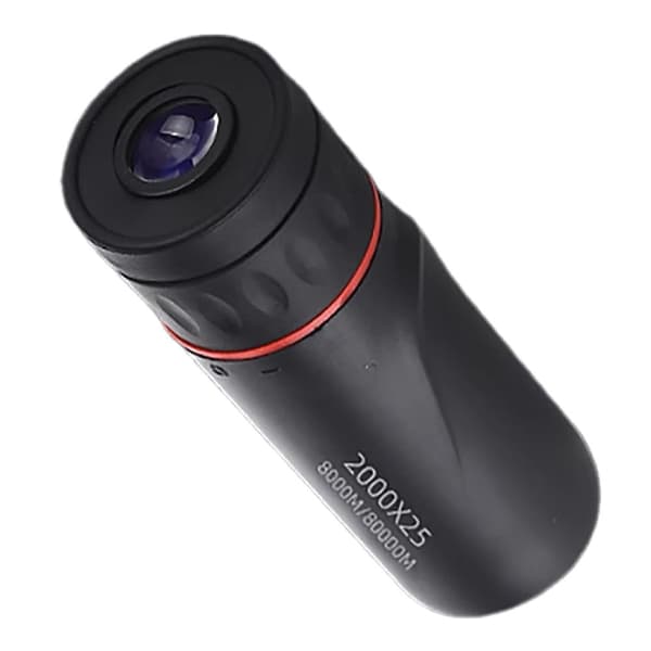 OBOSOE 2000×25 HD 8×zoom monokikkert med telefonholder – til brug om natten og dagen