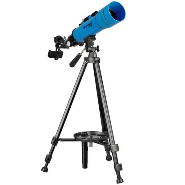 Refractor teleskop - BRESSER - JUNIOR 70/400 - 70 mm - Förstoring 20x-100x - Ryggsäck ingår