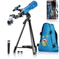 Miniatyrbild 1 av 4: Refractor teleskop - BRESSER - JUNIOR 70/400 - 70 mm - Förstoring 20x-100x - Ryggsäck ingår