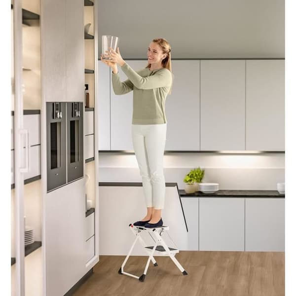 Hailo Stege 2 Steg 45 cm Stål Vikbar Stege Trädgårdsverkstad 416250