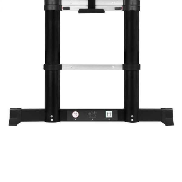 VONROC Stige - Teleskopstige - 3,20mtr | PRO | Softclose & Stabilisatorstang